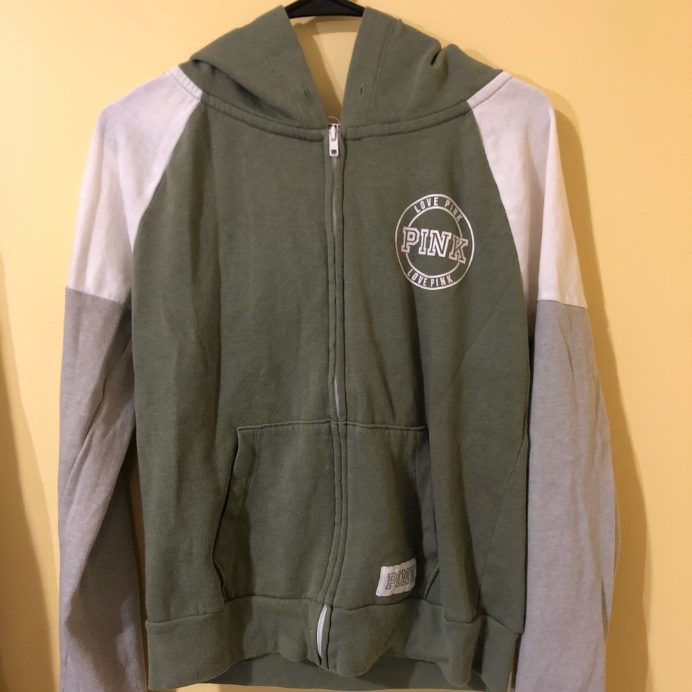 Pink VS Zip Up Hoodie